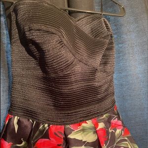 Beautiful black floral dress